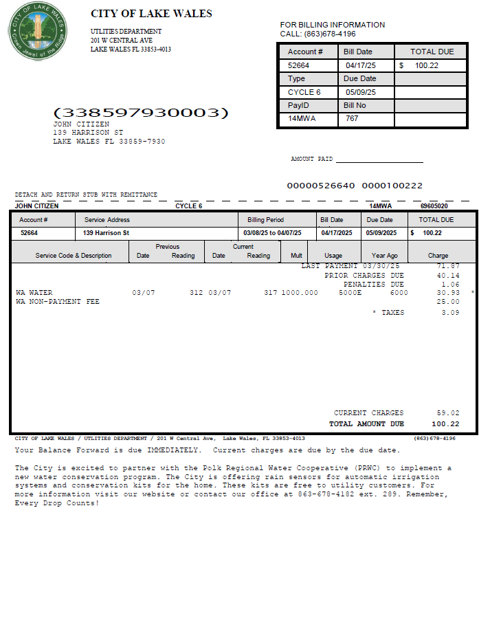  Minol USA business utility bill 